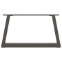 Patas para mesa comedor forma V 2 uds antracita 50x(30-31,3) cm by , Table legs - Ref: Foro24-4012530, Price: 51,40 €, Discou...