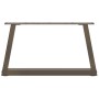Patas para mesa de comedor en forma de V 2 uds acero natural by , Table legs - Ref: Foro24-4012539, Price: 67,65 €, Discount: %