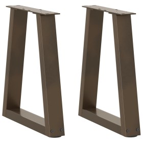 Patas para mesa de comedor forma de V 2 uds acero natural acero von , Tischbeine - Ref: Foro24-4012547, Preis: 61,33 €, Rabat...