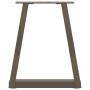 Patas para mesa de comedor forma de V 2 uds acero natural acero by , Table legs - Ref: Foro24-4012547, Price: 61,33 €, Discou...