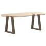 Patas para mesa de comedor forma de V 2 uds acero natural acero by , Table legs - Ref: Foro24-4012547, Price: 61,33 €, Discou...