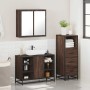 Set de muebles baño 3 pzas madera contrachapada roble marrón von , Badezimmermöbel - Ref: Foro24-3301034, Preis: 234,98 €, Ra...