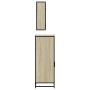 Set de muebles de baño 3 pzas madera contrachapada roble Sonoma von , Badezimmermöbel - Ref: Foro24-3301001, Preis: 212,14 €,...