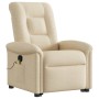 Silla de masaje reclinable de pie de tela color crema by , Armchairs - Ref: Foro24-3303272, Price: 303,26 €, Discount: %