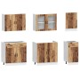 Mueble cocina Kalmar madera vieja 7 pzas madera contrachapada von , Küchenschränke - Ref: Foro24-3314759, Preis: 692,10 €, Ra...