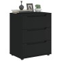 Aparador VISNES negro 60x40x73 cm madera de ingeniería | Foro24.es | Tu tienda online para hogar, jardín y más Foro24.es