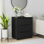 Aparador VISNES negro 60x40x73 cm madera de ingeniería | Foro24.es | Tu tienda online para hogar, jardín y más Foro24.es