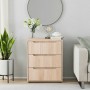 Aparador VISNES roble sonoma 60x40x73 cm madera de ingeniería | Foro24.es | Tu tienda online para hogar, jardín y más Foro24.es