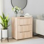 Aparador VISNES roble sonoma 60x40x73 cm madera de ingeniería | Foro24.es | Tu tienda online para hogar, jardín y más Foro24.es