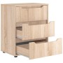 Aparador VISNES roble sonoma 60x40x73 cm madera de ingeniería | Foro24.es | Tu tienda online para hogar, jardín y más Foro24.es