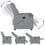 Sillón reclinable de masaje de tela gris claro von , Sessel - Ref: Foro24-4104844, Preis: 205,55 €, Rabatt: %