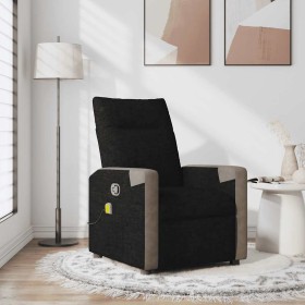 Sillón reclinable de masaje de tela negro von , Sessel - Ref: Foro24-4104846, Preis: 205,55 €, Rabatt: %