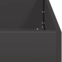 Jardinera de acero laminado en frío negro 80x40x40 cm von , Töpfe und Pflanzgefäße - Ref: Foro24-860668, Preis: 74,40 €, Raba...