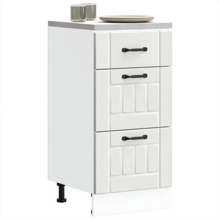 Mueble bajo de cocina Lucca madera de ingeniería blanca von , Küchenschränke - Ref: Foro24-854230, Preis: 105,49 €, Rabatt: %