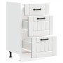 Mueble bajo de cocina Lucca madera de ingeniería blanca von , Küchenschränke - Ref: Foro24-854230, Preis: 105,49 €, Rabatt: %