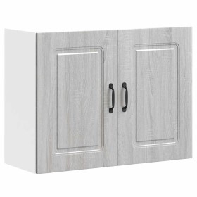 Mueble de pared de cocina Kalmar madera ingeniería sonoma gris by , Kitchen cabinets - Ref: Foro24-853593, Price: 77,14 €, Di...