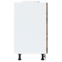 Mueble bajo de cocina porto roble ahumado madera reconstituida von , Küchenschränke - Ref: Foro24-854264, Preis: 131,13 €, Ra...