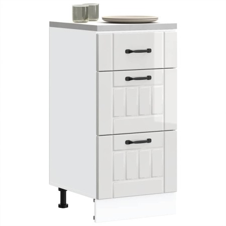Mueble bajo de cocina Lucca blanca de alto brillo von , Küchenschränke - Ref: Foro24-854232, Preis: 102,66 €, Rabatt: %