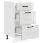 Mueble bajo de cocina Lucca blanca de alto brillo von , Küchenschränke - Ref: Foro24-854232, Preis: 102,66 €, Rabatt: %