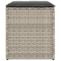 Taburetes de jardín con cojines 2 uds gris claro 40x40x43 cm von , Hocker für den Außenbereich - Ref: Foro24-4104044, Preis: ...