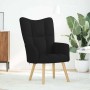 Sillón de relax de tela negro by , Armchairs - Ref: Foro24-4016769, Price: 101,88 €, Discount: %