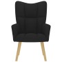 Sillón de relax de tela negro de , Sillones - Ref: Foro24-4016769, Precio: 101,80 €
