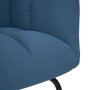 Silla mecedora de tela azul von , Schaukelstühle - Ref: Foro24-4016797, Preis: 120,50 €, Rabatt: %