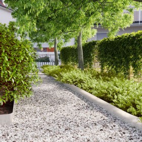 Bordes para césped 10 uds 15x103 cm acero inoxidable by , Garden edging and edging - Ref: Foro24-860146, Price: 82,76 €, Disc...