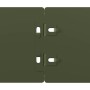 Bordes césped 10 uds acero laminado frío verde oliva 10x103 cm by , Garden edging and edging - Ref: Foro24-860133, Price: 37,...
