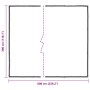 Lona transparente con ojales polietileno 3x6 m de , Lonas impermeables - Ref: Foro24-4018558, Precio: 37,40 €, Descuento: %