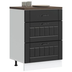 Mueble bajo de cocina Lucca madera ingeniería negra von , Küchenschränke - Ref: Foro24-854270, Preis: 107,05 €, Rabatt: %