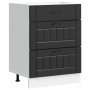 Mueble bajo de cocina Lucca madera ingeniería negra von , Küchenschränke - Ref: Foro24-854270, Preis: 107,05 €, Rabatt: %