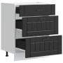 Mueble bajo de cocina Lucca madera ingeniería negra von , Küchenschränke - Ref: Foro24-854270, Preis: 107,05 €, Rabatt: %