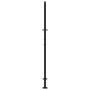 Puerta de jardín de acero negra diseño luminoso 105x180 cm by , garden gates - Ref: Foro24-4100952, Price: 256,35 €, Discount: %