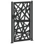 Puerta de jardín de acero negra diseño luminoso 105x180 cm by , garden gates - Ref: Foro24-4100952, Price: 256,35 €, Discount: %