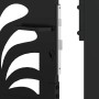 Puerta de jardín diseño ondulado de acero negro 105x155 cm von , Gartentore - Ref: Foro24-4100971, Preis: 245,24 €, Rabatt: %