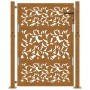 Puerta de jardín diseño de hojas de acero desgastado 105x130 cm von , Gartentore - Ref: Foro24-4100965, Preis: 211,53 €, Raba...