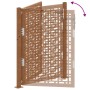 Puerta de jardín diseño en cruz de acero desgastado 105x130 cm de , Puertas de jardín - Ref: Foro24-4101005, Precio: 211,40 €