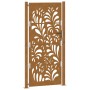 Puerta de jardín de acero desgastado diseño ondulado 105x205 cm von , Gartentore - Ref: Foro24-4100978, Preis: 242,02 €, Raba...