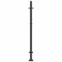 Puerta de jardín diseño llama acero negro 105x130 cm by , garden gates - Ref: Foro24-4100990, Price: 211,76 €, Discount: %