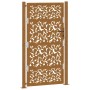 Puerta de jardín diseño de hojas de acero desgastado 105x180 cm von , Gartentore - Ref: Foro24-4100967, Preis: 261,65 €, Raba...