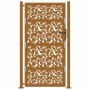 Puerta de jardín diseño de hojas de acero desgastado 105x180 cm von , Gartentore - Ref: Foro24-4100967, Preis: 261,65 €, Raba...