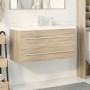 Set de muebles de baño 2 pzas madera contrachapada roble Sonoma von , Badezimmermöbel - Ref: Foro24-3324966, Preis: 341,85 €,...