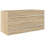 Set de muebles de baño 2 pzas madera contrachapada roble Sonoma von , Badezimmermöbel - Ref: Foro24-3324966, Preis: 341,85 €,...
