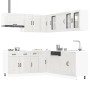 Mueble cocina Kalmar blanco brillo 11 pzas madera contrachapada von , Küchenschränke - Ref: Foro24-3314913, Preis: 820,83 €, ...