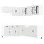 Mueble cocina Kalmar blanco brillo 11 pzas madera contrachapada von , Küchenschränke - Ref: Foro24-3314913, Preis: 820,83 €, ...