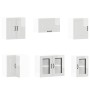 Mueble cocina Kalmar blanco brillo 11 pzas madera contrachapada von , Küchenschränke - Ref: Foro24-3314913, Preis: 820,83 €, ...