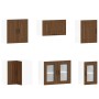 Mueble cocina Kalmar roble marrón 11 pzas madera contrachapada von , Küchenschränke - Ref: Foro24-3314918, Preis: 728,46 €, R...