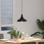 Lámpara colgante regulable en altura E27 negro brillante Ø 31cm by , Lamps - Ref: Foro24-4103435, Price: 32,28 €, Discount: %