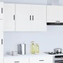 Armario de pared para cocina Porto madera de ingeniería blanca de , Armarios de cocina - Ref: Foro24-854067, Precio: 77,54 €,...